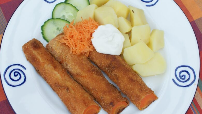 Něco pro vegetariány: Mrkev nebo celer jako řízek? Jde to!